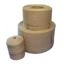 6 Mm 20 Metre Jüt Halat Ip Dekoratif Hasır Ip Kendir Halat - 3