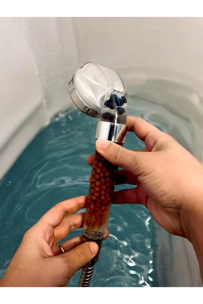 DMR Xolo Boncuklu Su Tasarruflu Kireç Önleyici Duş Başlığı - 2