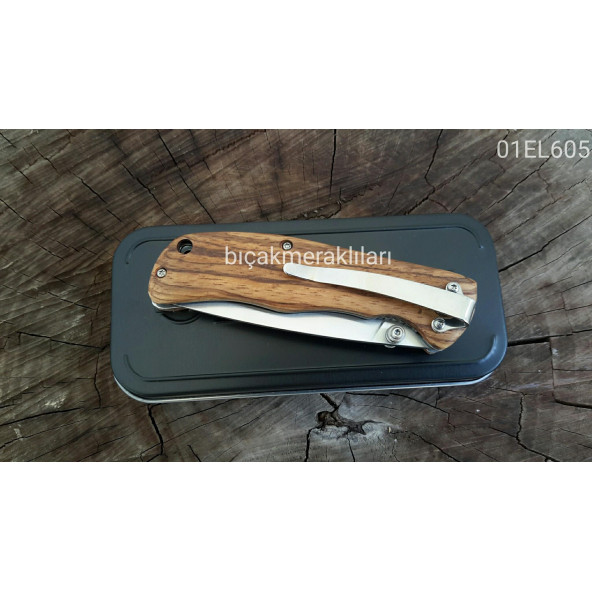 BÖKER MAGNUM 01EL605 ÇAKI-ZEBRA AĞACI SAP - 3
