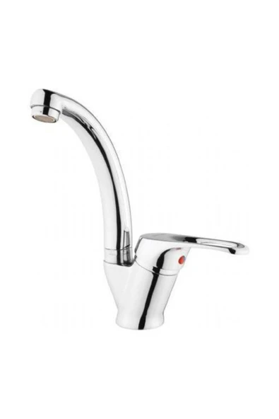 Arya Baymera Pirinç Tse Belgeli 5 Yıl Garantili Aç Kapa Mix Lavabo Batsı Musluğu (SICAK SOĞUK GİRİŞLİ)