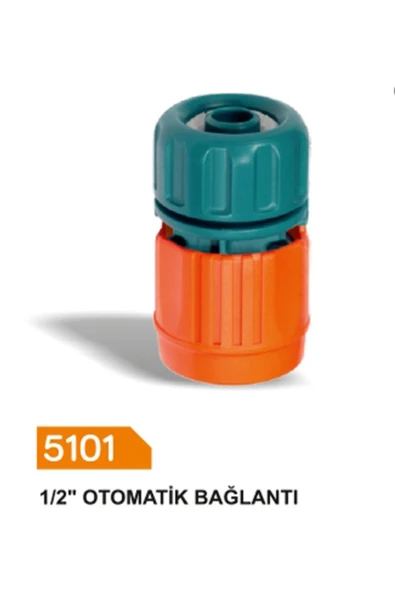 Sayım Otomatik Musluk Bağlantı Adaptörü Kelepçeli 1/2 Musluk 2 Parça - 3