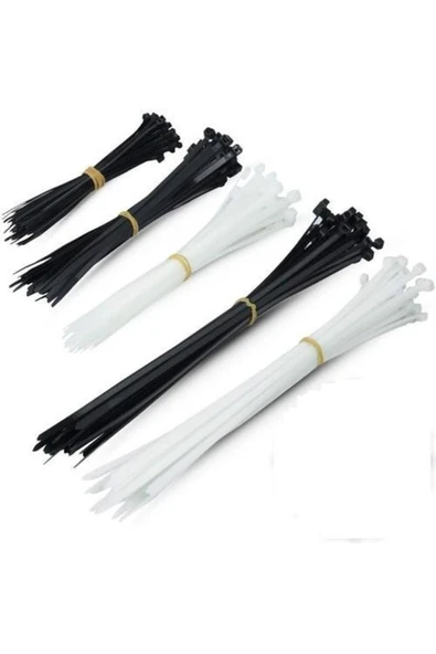 ZENİTH Cırt Kelepçe 3,6*250 mm Beyaz - 2