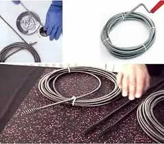 Dost Çelik 5 Metre Lavabo Açma Teli Susta Tıkalı Banyo Lavabo Deliği Gider Boru Açma Teli