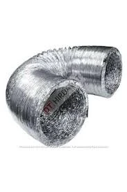 TAYVİN Aspiratör Borusu 3 metre Telli Kopmayan Davlumbaz Baca Flexible 127 mm