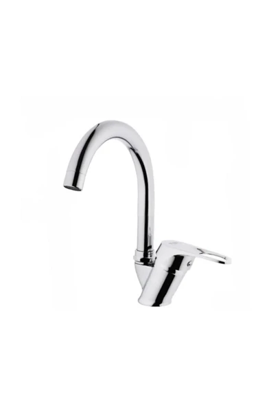 Doğanay Kısa Kuğu Garantili Mix Kuğu Eviye Lavabo Bataryası Mutfak Musluğu Lüx Uzun Ömürlü