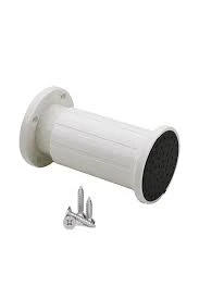 PVCBURADA Letto 10cm Beyaz Plastik Gövde Ayak