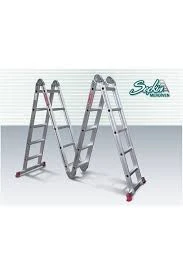 ONESTAR 4x5 20 Basamaklı 5,70m Akrobat Merdiven - Resim 2