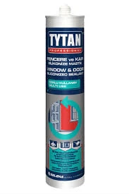 TYTAN Siyah Pencere Kapı Silikonize Mastik Yapıştırıcısı 500 Gr ürün görseli