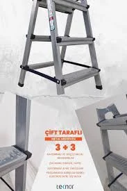 KUTLU Çift Çıkışlı Merdiven 3+3 ürün görseli