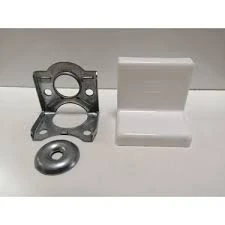 FT Dolap Askı Elemanı 10 Adet - Dolap Duvar Montaj Aparatı Beyaz +montaj Vidaları