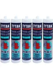 TYTAN Beyaz Silikonize Mastik 500 Gr ( 5 Adet ) ürün görseli