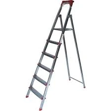 Kanat Elips Galvanizli Katlanabilir Çok Amaçlı Profil Merdiven 5+1 Basamak