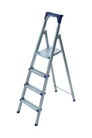 Kanat Elips Galvanizli Profil Merdiven 3+1 Basamaklı ürün görseli