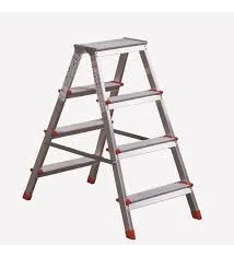 Muhtelif Akrobat Çift Taraflı Alüminyum Basamaklı 3+3 Merdiven