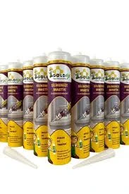 GOLDFİX Silikonize Mastik - Beyaz Renk - 30 Adet ürün görseli
