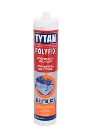 TYTAN Polyfıx Universal Silikon 280 G Şeffaf - 1