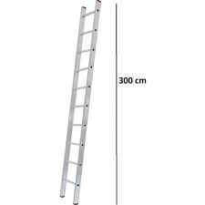 Merdiven Ptt Aliminyum 3+3m (6 Metre) ürün görseli