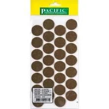 PACIFIC 2 Paket Mobilya Sandalye Parke Zemin Koruyucu Yapışkanlı Keçe Çap-28mm
