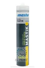 Master Profesyonel Kalite Gri Renk Mastik Akrilik 450gr-310ml ürün görseli