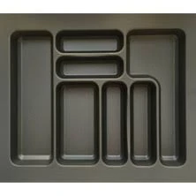 bashirdavat Çekmece Içi Antibakteriyel Kaşıklık 55x49 Cm Desenli Antrasit Ücretsiz Kesim