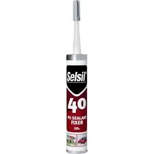 Selsil Pu Mastik 40 Beyaz 280 ml