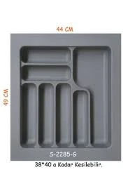 ORMAXX Starax S-2284-a Kaşıklık Antrasit 39x49 Cm