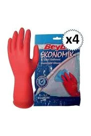 Beybi Bulaşık Temizlik Eldiveni Medium 8-8.5 X 4
