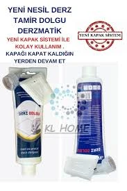 Master 4 Adet Yeni Nesil Büyük Boy Derz Dolgu 350gr Derzmatik Beyaz Renk(raf Ömrü : 3 Yıl )