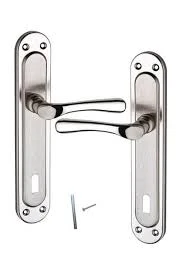 KAPEKS Çelikel Kumru Oda Kapı Kolu (ön-arka Çiftli Takım) Nikel Saten