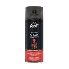 Selsil Çok Amaçlı Sprey Yapıştırıcı 2x400 Ml