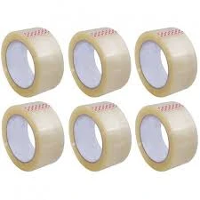 STARLİNE 6 Adet 100 Metre Akrilik Koli Bandı 45mmx100 Mt Kopmayan Koli Bandı Güçlü Koli Bandı.