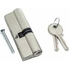 ŞENEL Pimapen Pvc Kapı Kolu 35 Mm Kilit 90 Mm Barel Kilit Göbeği Takım