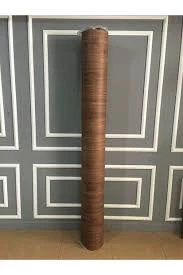 NET Pvc Yer Döşemesi Keçeli Kalın Yer Muşambası Mineflo En: 2m - Boy : 5 Metre (10m2)