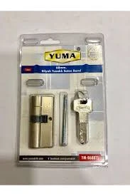 Kale Kilit Yuma Çelik Kapı Kilidi 68 Mm Bilyalı Tuzaklı Saten Barel