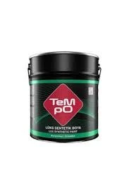 Tempo Lüks Sentetik Yağlı Boya Siyah 2,5 Litre