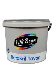 Filli Boya Betakril Tavaneski Boyalıvesıvalı Yüzeyler Tavan Boyası 17,5 Kg