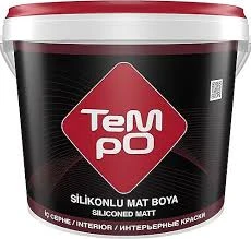 Tempo Silikonlu Mat Iç Cephe Boyası 3,5 kg Baz1