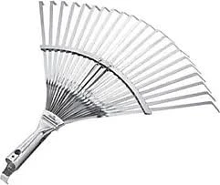 Gardener 10733 Ayarlı Metal Çim Ve Yaprak Toplama Tırmığı Sapsız