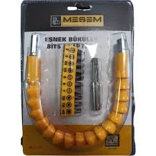 Meşem Esnek Bükülebilir Flexible Bits Adaptör Seti