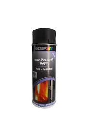 asmaco 690c Isıya Dayanıklı Siyah Boya 400 Ml. Made In Germany - 1