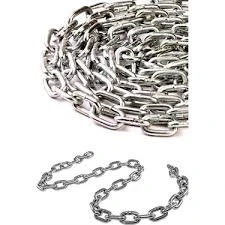 Gereksiz Şeyler Zincir Hayvan Bağlama Zincir Zinciri Halat Zincir 25 Kg - 1 Top - Makaralı Zincir 3 Milim 117,50 Mt