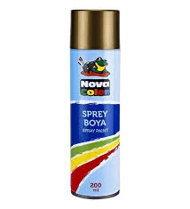 Nova Color Sprey Boya 200 ml Altın Nc-811 - 1