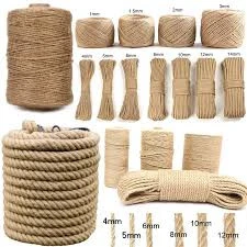İpsan 6mm Jüt Halat Kendir Urgan Halat Ip 20 - 4