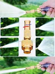 EYMHOME Fonksiyonlu Yüksek Basınç Püskürtme Araç Yıkama Bahçe Sulama Tazyikli Hortum Ucu Dönüştürücü