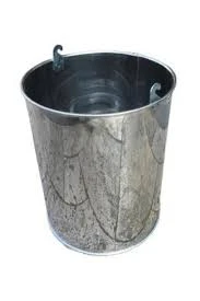 Çelik Kalın Paslanmaz Krom Soba Kovası Alttan Çıkış Turbo