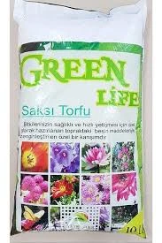 Green Life Harika Bitki Toprağı, Fideleme, Çiçek Toprağı Torf Humus Katkılı 3 Lt