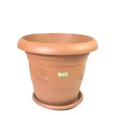 Hak Plastik Antik Saksı No 4 Klasik Bahçe Çiçek Saksısı 3'lü ürün görseli 1