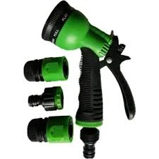 Baytec Bay-tec 8 Fonksiyonlu 5 Parça Bahçe Sulama Hortum Fıskiye Tabancası