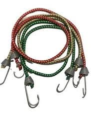 CarTube Bagaj Lastiği Kancalı Lastik Ultra Gergin Çelik Uçlu Misina Ip 1 Adet 50 Cm Tekli - 2