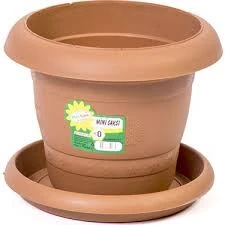 Hak Plastik Antik Saksı No 0 Klasik Bahçe Çiçek Saksısı